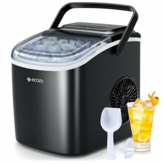 ecozy Portable Countertop Ice Maker Review: Make Ice in 6 Minutes!